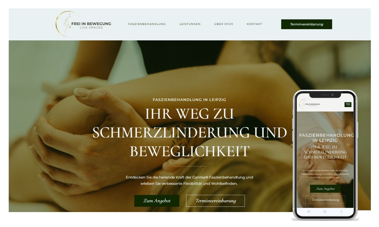 Webprojekt Gesundheit & Therapie