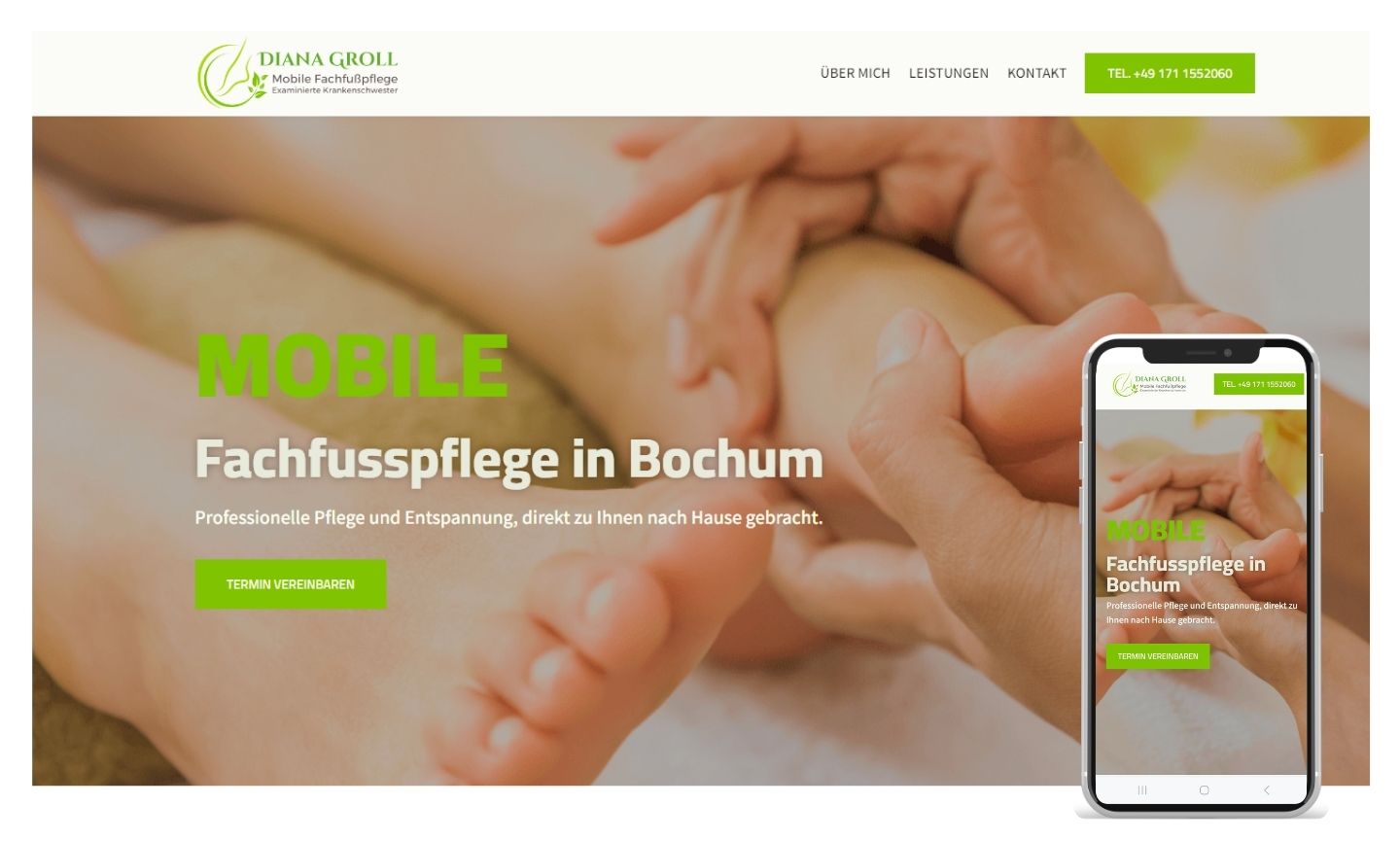 Webprojekt Mobile Dienstleistungen