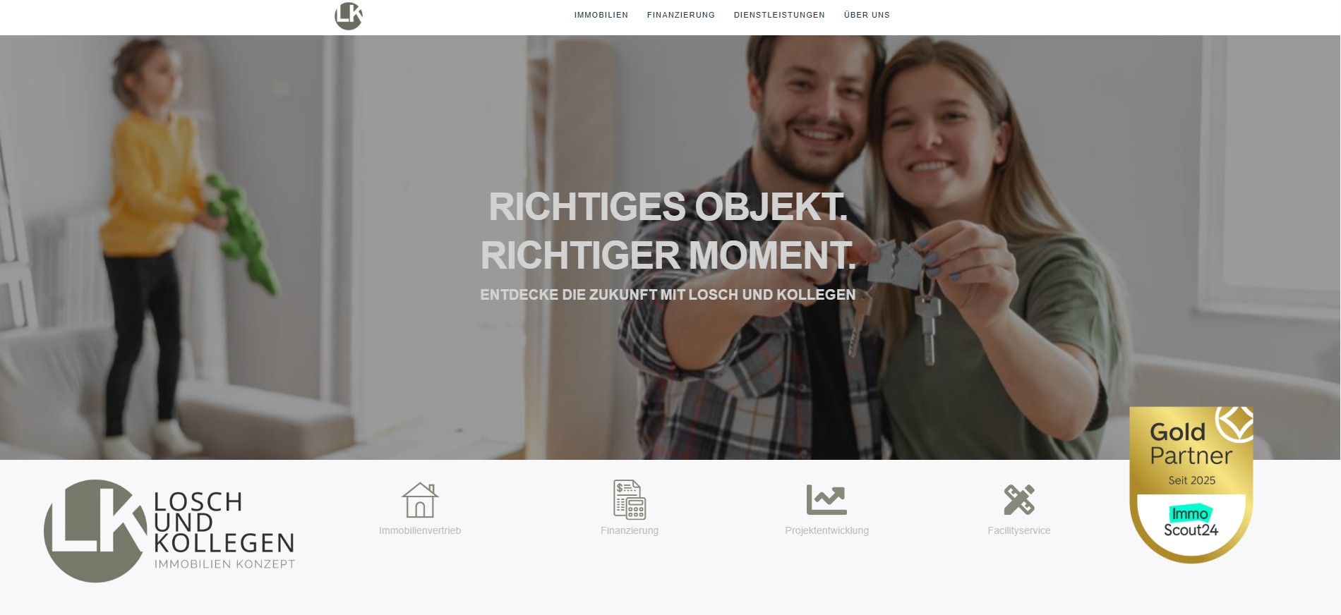 Webprojekt Immobilien